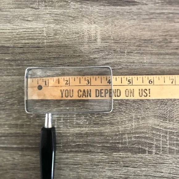 Vtg Rectangular Hand Magnifier - Japan Made - Picture 8 of 9